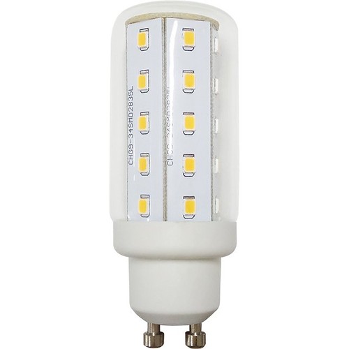 8cm / 4W GU10 LED lamp - 440lm, glas, 6500K