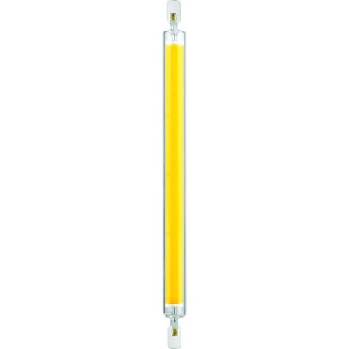 R7S 118mm / 17W LED lamp - 1700lm, COB, helder glas, warm wit