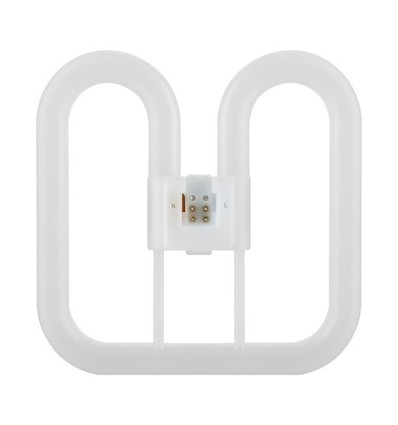 14W GR10q LED pære - 4-pin, 1680lm, 3500K, erstatter 28W, 2D sommerfuglerør
