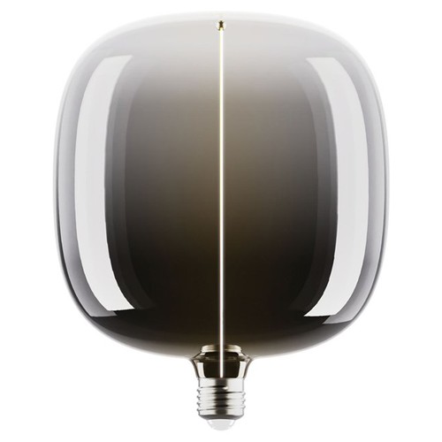 E27 4,8W dimbare LED-lamp - Big Flex Magnetic, 1800K, Rookglas, 100lm