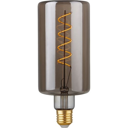 E27 4W dimbar LED-pære - Flex Bottle, 2200K, Smoke, filament, dekorativ pære