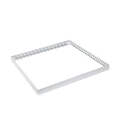 60x60 påbygningsramme til LED panel - Hvit, 620x620mm, til Algine armaturer