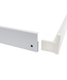 Cadre de montage en saillie 60x60 pour panneau LED - Blanc, 620x620mm, pour luminaires Algine