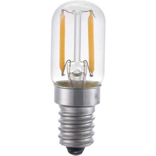 E14 1,5W LED buislamp - 6cm, 100lm, 2500K, helder glas