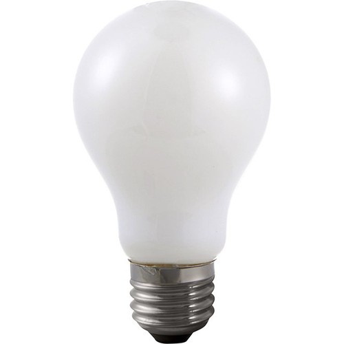 E27 6W dimbare LED-lamp - A60, opaal glas, filament, 2500K, 470lm