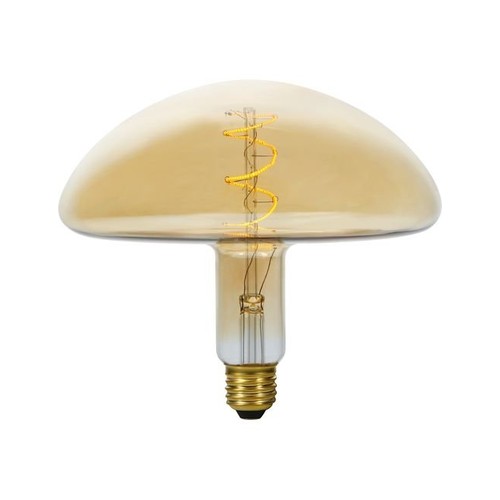Ampoule LED filament E27 4W dimmable - XL Flex Mush, 200lm, 2000K, verre doré