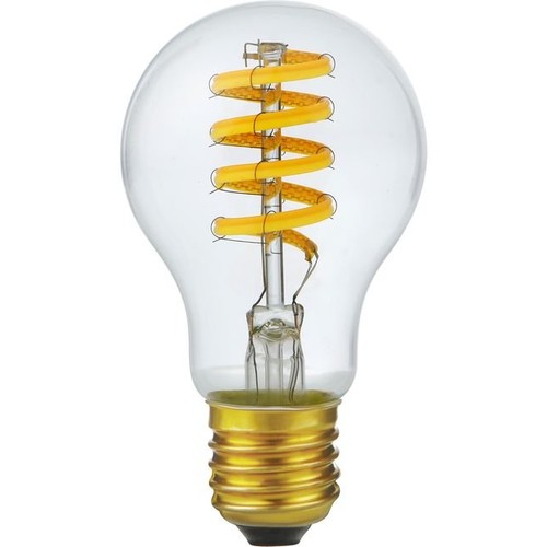 Ampoule LED E27 6W dimmable - DimToWarm, 2200-2700K, A60, Filament Flex, 570lm, verre clair