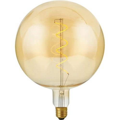 Ampoule filament E27 4W XXL Flex G200 - 250lm, 2000K, dimmable, verre doré