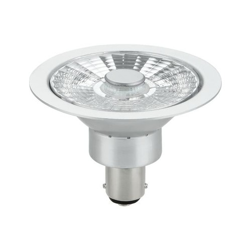 Ampoule LED AR70 BA15d 8W, 12V - 480lm, 30°, dimmable, blanc chaud