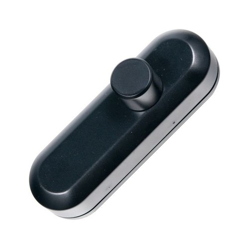 Snoerdimmer voor LED, 0-25W - Fase-afsnijding, zwarte draaiknop