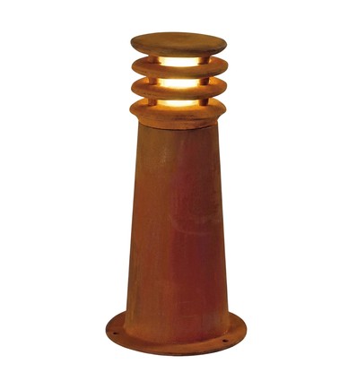 Corten 11W tuinlamp - 40 cm, IP65 buiten, incl. lichtbron