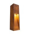 Corten havelampe - 12W, 50 cm, IP65 udendørs, inkl. lyskilde