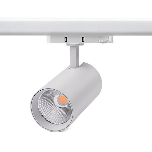 Spot sur rail triphasé 29W RA98 - 110lm/w, blanc