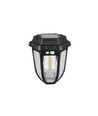 Lampe solaire Solara Rustica 1W - 2700K, hauteur 50cm, IP44, noir