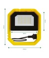 Projecteur 30W NOCTIS TECHNIC - IP65, blanc froid, jaune, lampe de chantier
