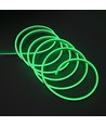 5m 8W/m Groen 8x16 Neon Flex LED - 12V DC, IP67