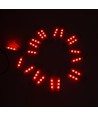 Module LED rouge étanche 1,1W par pièce - 12V DC, IP66, parfait pour les enseignes et solutions spéciales