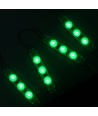 Module LED 1,1W - 12V DC, IP66, étanche vert, parfait pour les enseignes et solutions spéciales
