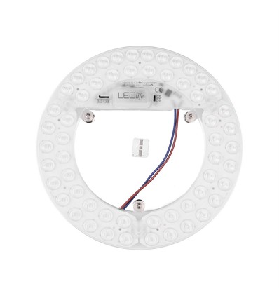 Module LED 21,5cm / 24/18/12W avec lentilles - Flicker free, CCT réglable, remplace G24, tubes circulaires et tubes compacts