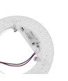 21,5cm / 24/18/12W LED indsats med linser - Flicker free, valgfri CCT, erstat G24, cirkelrør og kompaktrør