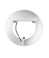 21,5cm / 24/18/12W LED-innsats med linser - Flicker free, valgfrie CCT, erstatter G24, sirkelrør og kompaktrør