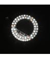 Module LED 21,5cm / 24/18/12W avec lentilles - Flicker free, CCT réglable, remplace G24, tubes circulaires et tubes compacts