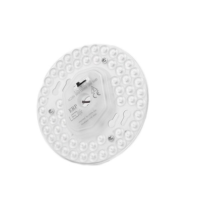 Module LED Ø13 cm / 18W avec lentilles - Flicker free, CCT réglable, remplace G24, tubes circulaires et tubes compacts