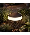 Solar tuinlamp - IP65, schemersensor, grondspies/wandmontage