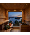Spot encastré sauna - 24V DC, IRC93, 1,1W, câble 3m, trou : Ø3 cm, dimensions : Ø3,5 cm