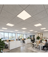 Dalle LED 60x60 avec cadre, 40W - Intégré dans un cadre blanc, pour montage direct