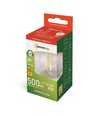 Ampoule LED E27 4W - G45, filament, verre clair