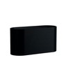 Squalla G9 applique murale - Noir, aluminium, IP20 intérieur, sans source lumineuse