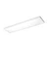 Ram till 120x30 LED panel - Samlas snabbt, plasthörn, utan synliga skruvar, vit kant