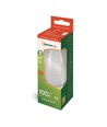 Ampoule LED flamme E14 1W - C35, filament, verre dépoli