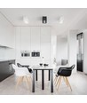 Spot de plafond Chloe Duo 2xGU10 - Rectangulaire, aluminium, IP20, sans source lumineuse