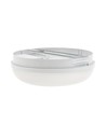 Applique murale LED Technic 8W - IP54, IK10, ronde, blanche, source lumineuse incluse