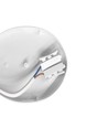 Applique murale LED Technic 8W - IP54, IK10, ronde, blanche, source lumineuse incluse