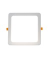 Dalle LED encastrable 24W 22 x 22 cm - IP54 extérieur, découpe : 19,5 x 19,5 cm, dimensions : 22 x 22 cm