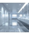 24W 22 x 22 cm LED innfellingspanel - IP54 utendørs, hull: 19,5 x 19,5 cm, mål: 22 x 22 cm