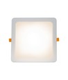 24W 22 x 22 cm LED inbouwpanel - IP54 buiten, gatmaat: 19,5 x 19,5 cm, afmetingen: 22 x 22 cm