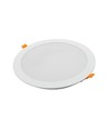 24W Ø22cm LED inbouwpanel - IP54 buiten, Zaaggat: Ø19,5 cm, Afmetingen: Ø22 cm