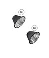 Spot sur rail triphasé 27W RA90 - Noir, deux angles de diffusion