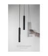 Suspension 12W RA90 SHIFT - Noir, 30 cm