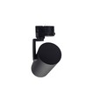 3-fase GU10 railspot Madara Slim - Zwart, excl. lichtbron, voor MR11 lamp, max 4W LED
