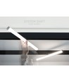 Spot sur rail SHIFT Beam 12W dimmable Ø28x40x7,5mm - 150°, CCT, Noir, Zigbee
