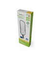 Lampe de rue LED crépusculaire 200W - Capteur crépusculaire, Ø60 mm, gris, IP65, IK09, 230V