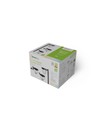 1W Solara Brilo solcells LED lampa, 3-i-1 - 3.7V, 100lm, CCT, bordslampa, vägglampa och spett, IP44, svart