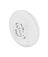 18W Nymphea Black & White taklampa - Ø25cm, IP54, CCT, 130lm/W, svart/vit kant