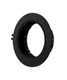 MDD Maxi PC Uno Round AR111 GU10 - IP20 Ø165x41mm Noir sans source lumineuse