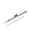 120cm 12-42W OPTIBAR spot sur rail triphasé, RA90 - CCT et puissance réglables, 125lm/W, 90 degrés, 5 ans de garantie